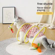 Folded Cat Tunnel Spring Toy