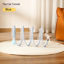 Folded Cat Tunnel Spring Toy